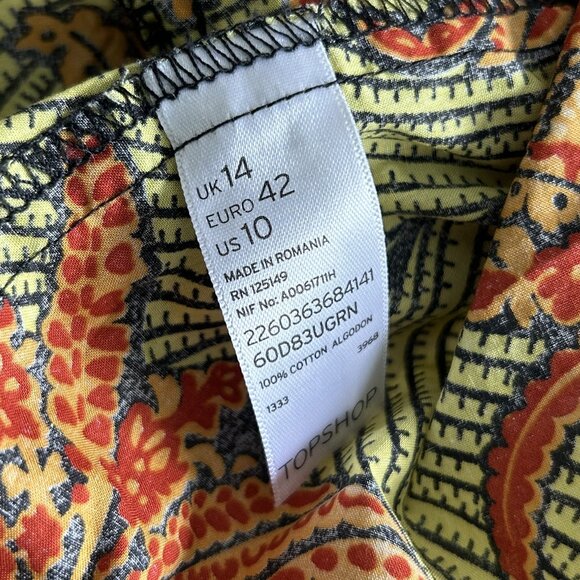 Kate Moss for Topshop Halterneck Kaftan Liberty Dress ASO Blake Lively - Picture 8 of 8